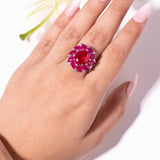 Zavira Ruby Red Ring