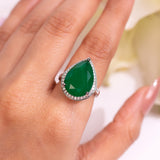 Arlisse Emerald Green Ring