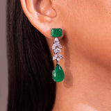 Nora Emerald Green Necklace Set