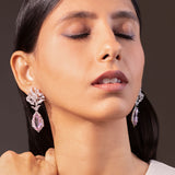 Julia Pink Drop Earrings