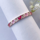 Ridge Enamel Bracelet
