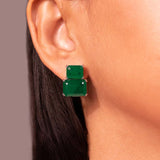 Vera Emerald Green Earrings