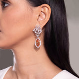Julia Champagne Drop Earrings
