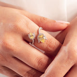 Amaya Sapphire Yellow Ring