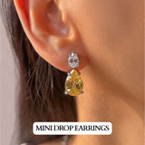 Soleil Sapphire Yellow Necklace Set