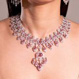 Bianca Pink Necklace Set