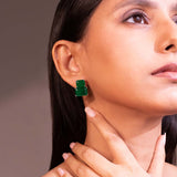 Vera Emerald Green Earrings