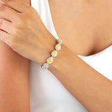 Orlena - Yellow Sapphire Tennis Bracelet