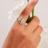 Liora Sapphire Yellow Ring
