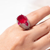 Azmira Ruby Red Ring