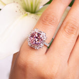 Zorella Sapphire Pink Ring