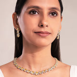 Grace Sapphire Yellow Necklace Set