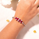 Kristin Ruby Red Bracelet