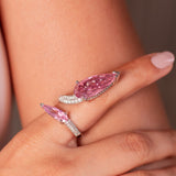 Aurika Sapphire Pink Ring