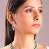 Valenza Green Necklace Set