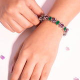 سوار تنس أريسا الأرجواني