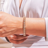 Chloe Champagne Tennis Bracelet