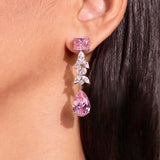 Nora Sapphire Pink Necklace Set