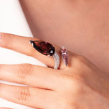 Aurika Plum Ring