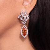 Julia Champagne Drop Earrings