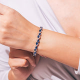 Sasha Blue Sapphire Tennis Bracelet