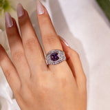 Zoraya Purple Ring
