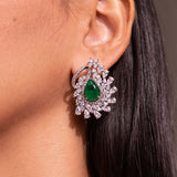 Lara Emerald Green Necklace Set
