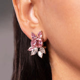 Marbella Pink Stud Earrings