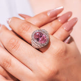 Anillo Amanda verde esmeralda