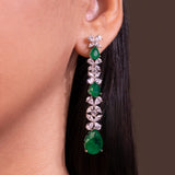 Susan Emerald Green Necklace Set