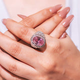 Anillo Amanda verde esmeralda