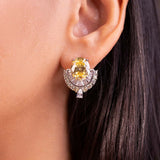 Lumisse Sapphire Yellow Earrings