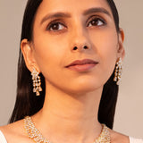 Novaire Crystal Diamante Necklace Set