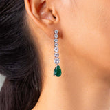 Blair Emerald Green Pendant Set
