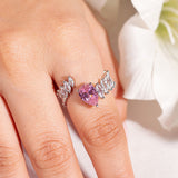 Aveline Sapphire Pink Ring