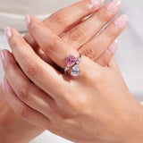 Solace Duo Pink Ring