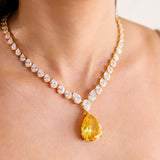 Andie Yellow Pendant Set