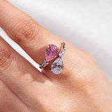 Solace Duo Pink Ring