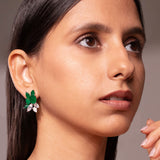 Marbella Green Stud Earrings
