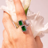 خاتم من الياقوت الأصفر أستيريا