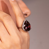 Aurielle Plum Ring