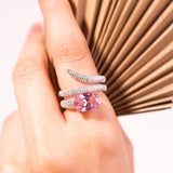 Noira Sapphire Pink Ring