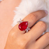 Eloise Ruby Red Ring