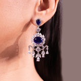 Bianca Sapphire Blue Necklace Set