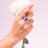 Zephira Sapphire Blue Ring