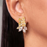 Marbella Yellow Stud Earrings