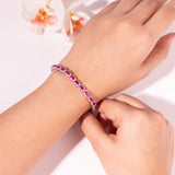 Aeris Ruby Red Tennis Bracelet