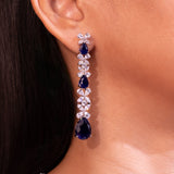 Susan Sapphire Blue Necklace Set