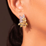 Marbella Yellow Stud Earrings
