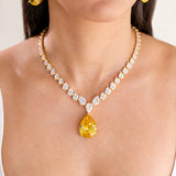 Andie Yellow Pendant Set